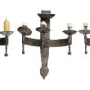 Set Of Three Arts & Crafts Iron Wall Sconces -OGT Sale Store sconces wall lighting set of three arts crafts iron wall sconces 16bel7664
