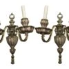 Silvered Bronze Georgian Style Sconces 1 Silvered Bronze Georgian Style Sconces -OGT Sale Store sconces wall lighting silvered bronze georgian style sconces chs1115