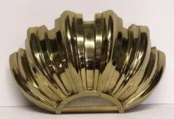 Waldorf Astoria Mid Century Brass Shell Wall Sconce -OGT Sale Store sconces wall lighting wan253074