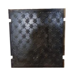 Antique Black Fire Back Center Piece 27 X 25