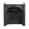 Antique Federal Black Iron & Steel Fireplace Insert 2 Antique Federal Black Iron & Steel Fireplace Insert -OGT Sale Store screens covers antique federal black iron steel fireplace insert q277407