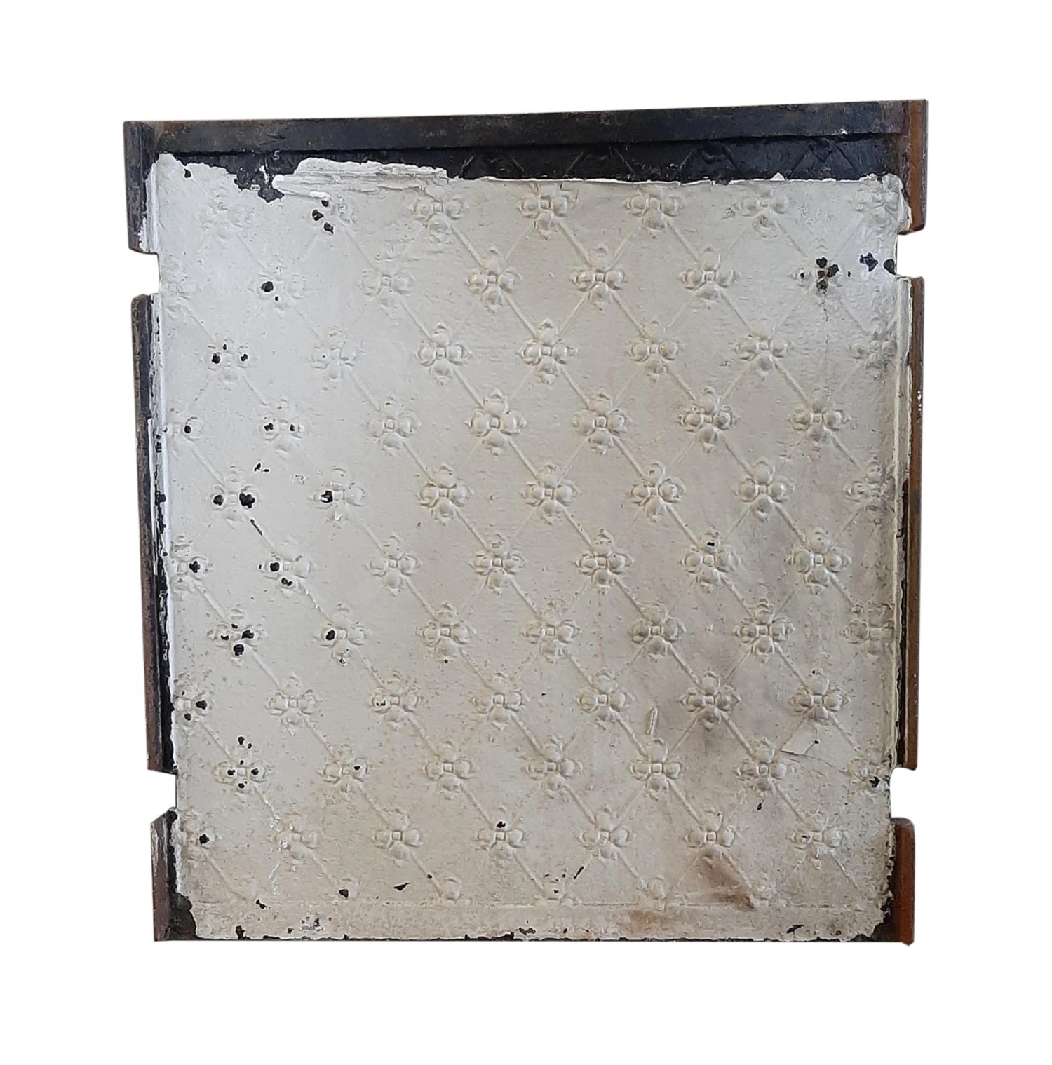 Antique Floral Fire Back Center Piece 27 X 25 3 Antique Floral Fire Back Center Piece 27 X 25