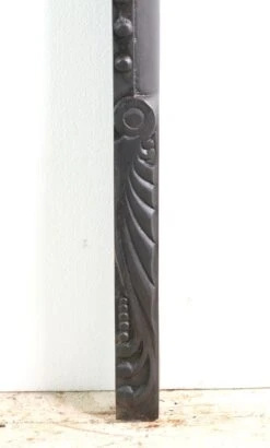 19th Century Studded Black Cast Iron Fireplace Insert 12 19th Century Studded Black Cast Iron Fireplace Insert -OGT Sale Store screens covers for sale q277902