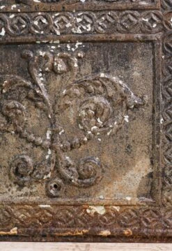 Antique Cast Iron Beaded Swag Circular Cutout Fireplace Insert 10 Antique Cast Iron Beaded Swag Circular Cutout Fireplace Insert -OGT Sale Store screens covers for sale q277905