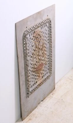 Antique Plant Motif Cast Iron Fireplace Insert 9 Antique Plant Motif Cast Iron Fireplace Insert -OGT Sale Store screens covers for sale q277911