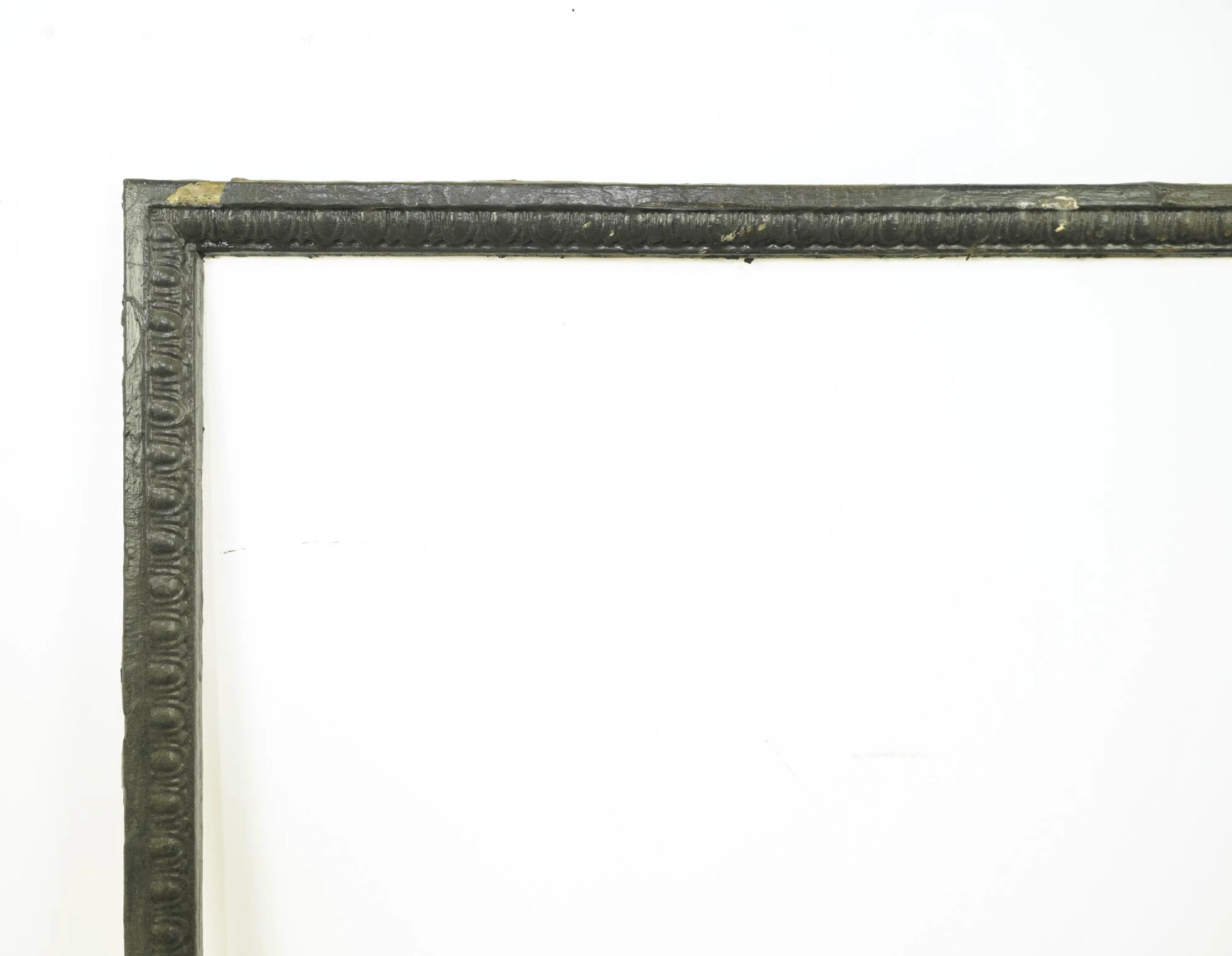 Reclaimed Black Cast Iron Ornate Fireplace Insert Frame 5 Reclaimed Black Cast Iron Ornate Fireplace Insert Frame - Image 3