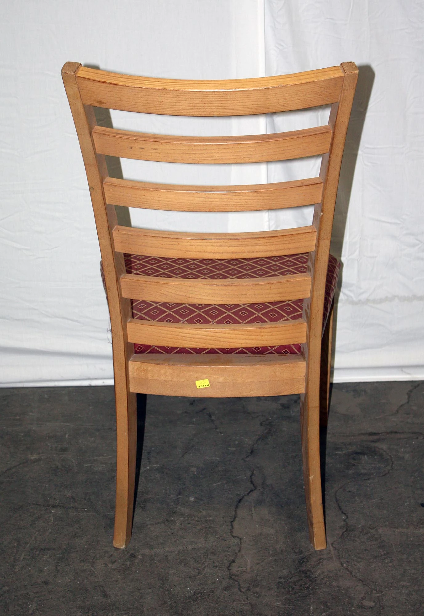 Vintage Maple Slatted Back Chair 5 Vintage Maple Slatted Back Chair - Image 3