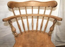 Vintage Captain Wooden Bar Stool 8 Vintage Captain Wooden Bar Stool -OGT Sale Store seating for sale k198116