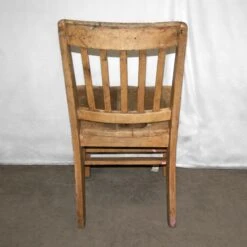 Vintage Oak Slatted Office Chair 11 Vintage Oak Slatted Office Chair -OGT Sale Store seating for sale l201976