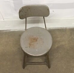 Reclaimed Gray Metal Counter Stool 10 Reclaimed Gray Metal Counter Stool -OGT Sale Store seating for sale m228839