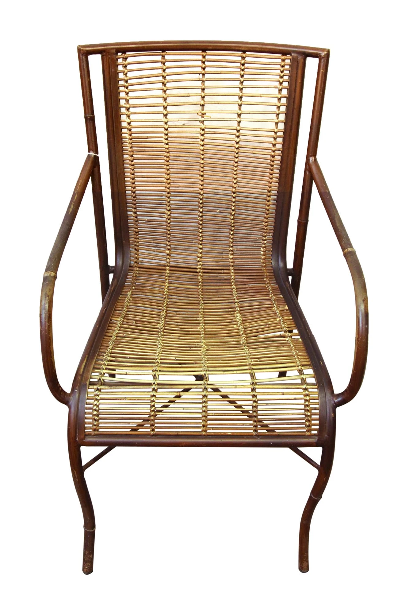 Mid Century Rattan Chair 5 Mid Century Rattan Chair - Image 3
