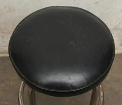 Black & Chrome Stool 8 Black & Chrome Stool -OGT Sale Store seating for sale m237650