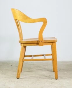 Vintage Oak Library Or Banker’s Chair -OGT Sale Store seating for sale q277744