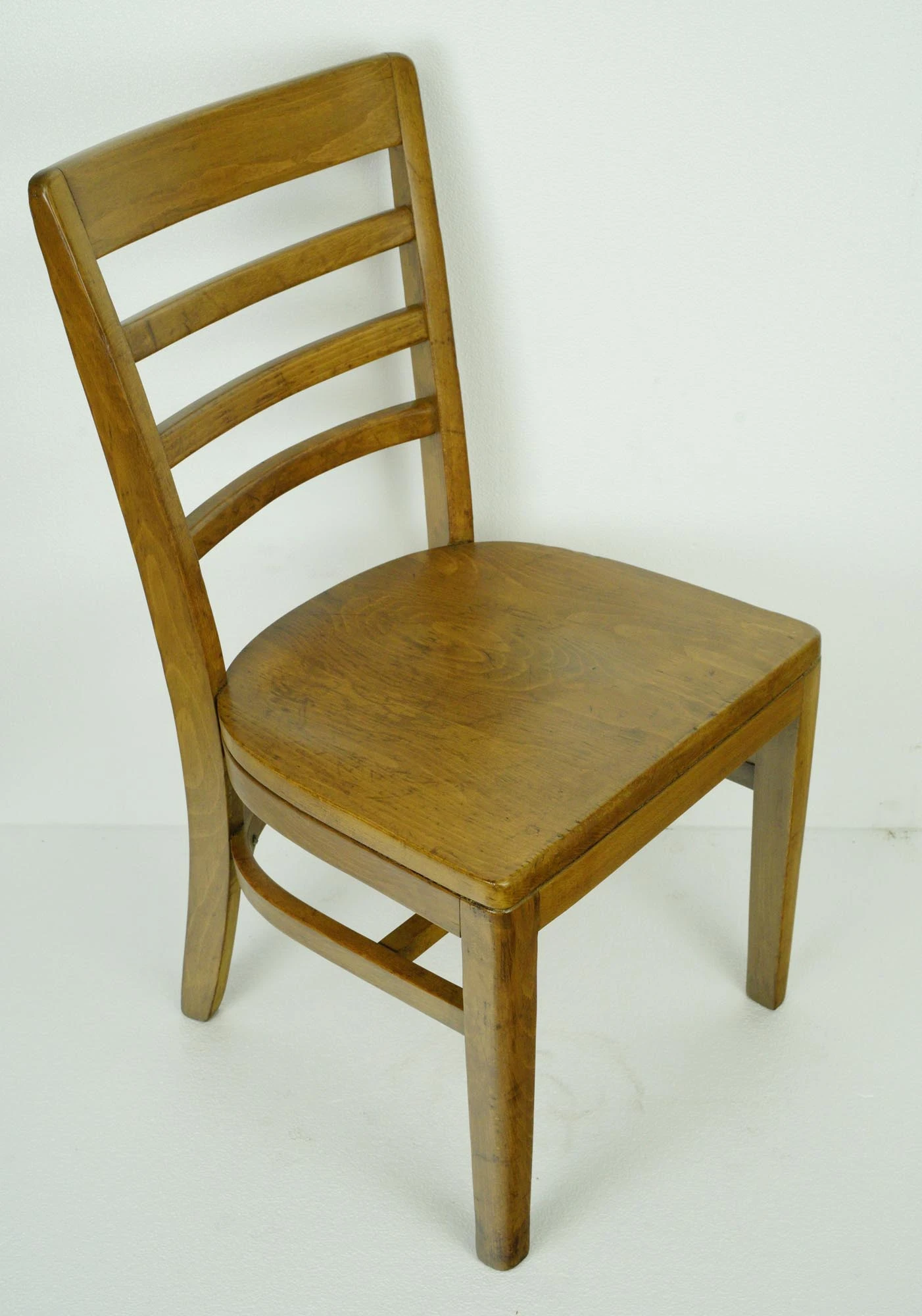 1970s New York Board Of Education Wood Slatted Chair 5 1970s New York Board Of Education Wood Slatted Chair - Image 3