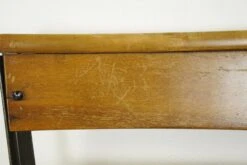 Refinished NYC St. John The Divine Maple & Steel Frame Chair 17 Refinished NYC St. John The Divine Maple & Steel Frame Chair -OGT Sale Store seating for sale q286466