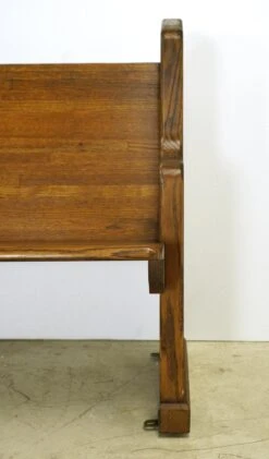 Reclaimed 11.25 Ft. Oak Church Pew Bench -OGT Sale Store seating for sale q286472