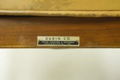 Pair Of Mid Century Dubin Chestnut Brown Leather Armchairs 12 Pair Of Mid Century Dubin Chestnut Brown Leather Armchairs -OGT Sale Store seating for sale q286529