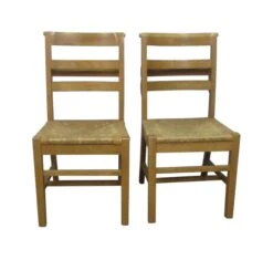 Light Natural Stain School Chairs