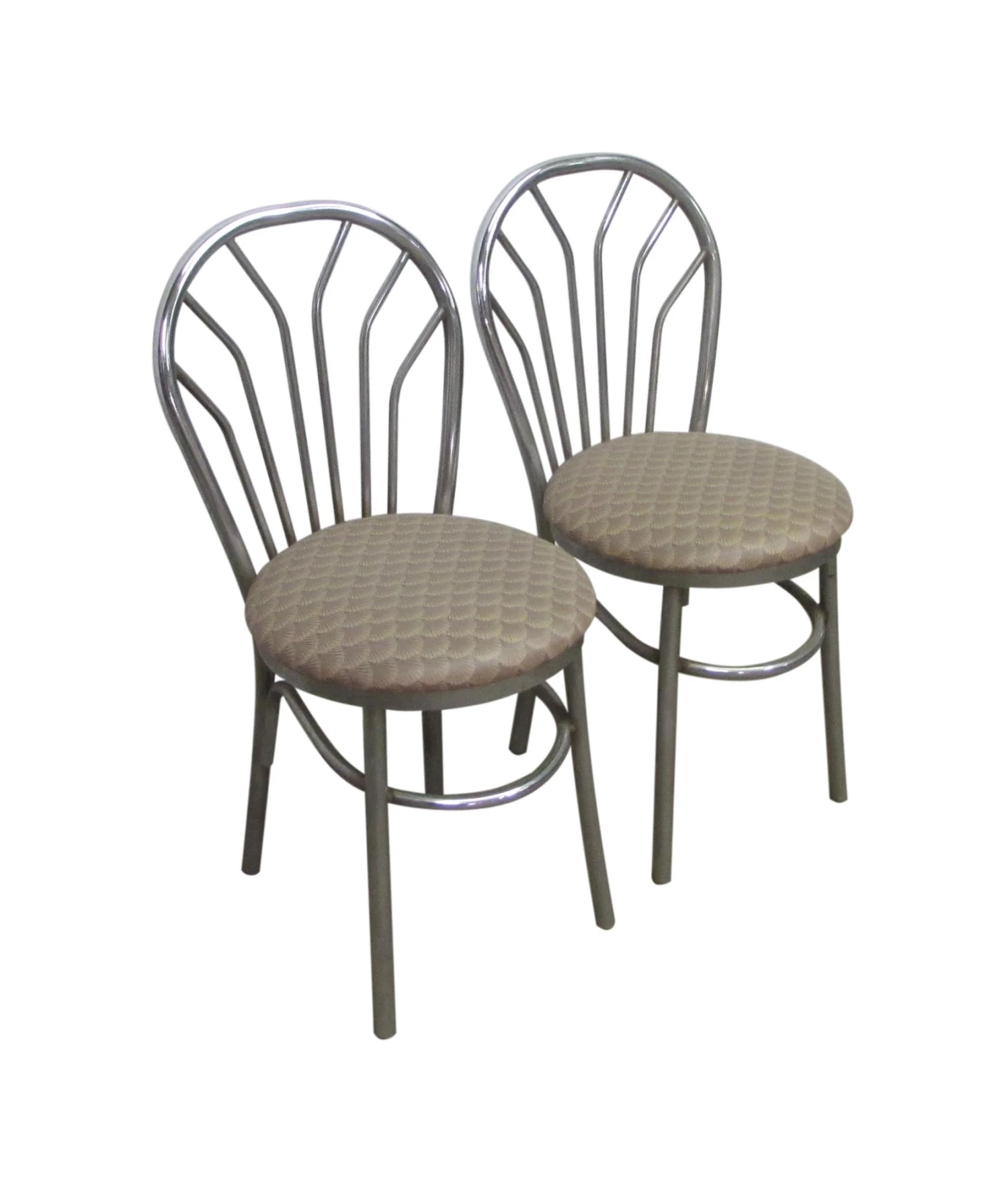 Pair Of Steel Chairs 4 Pair Of Steel Chairs - Image 2