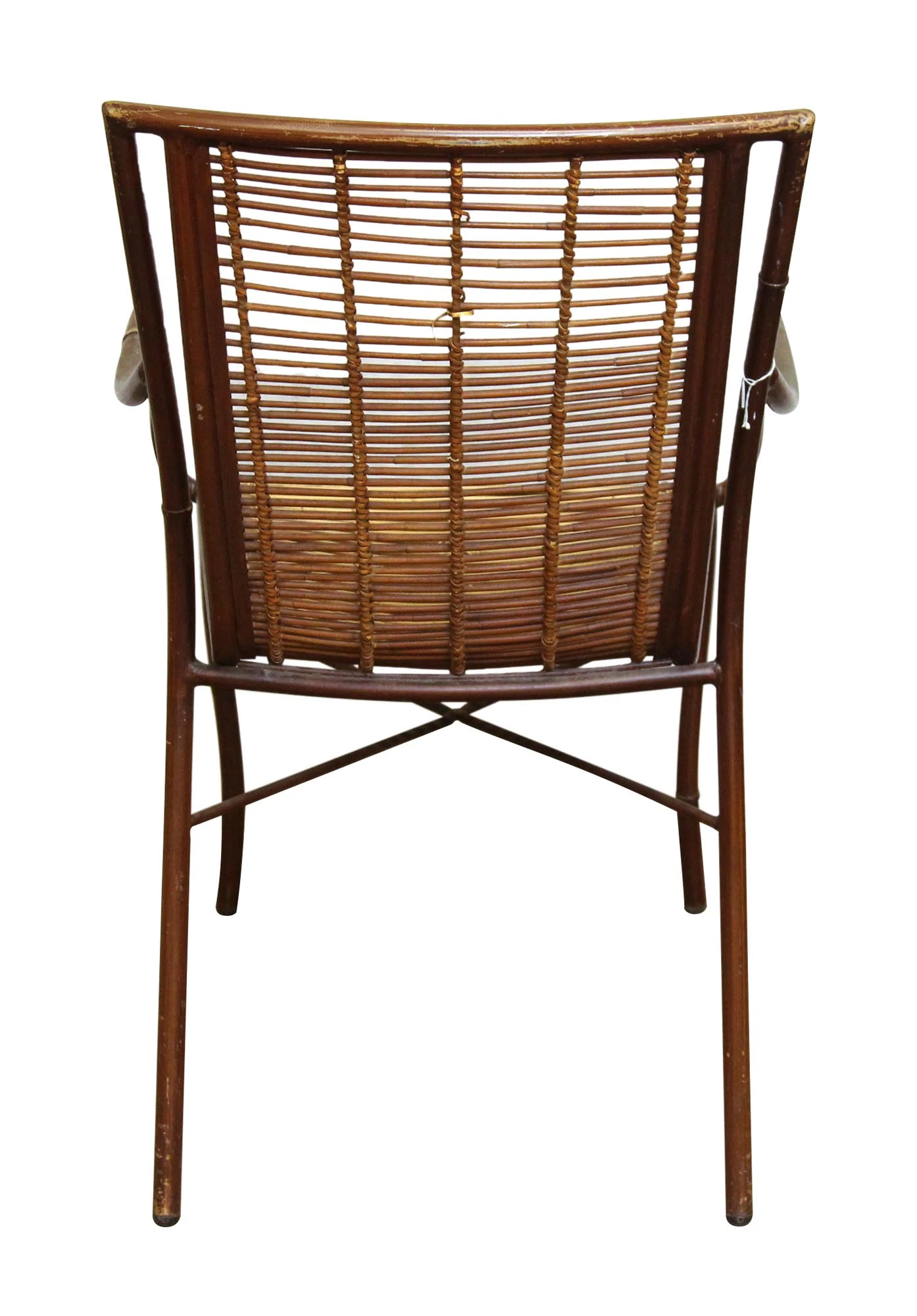 Mid Century Rattan Chair 4 Mid Century Rattan Chair - Image 2