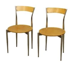 Mid Century Round Seat Chair