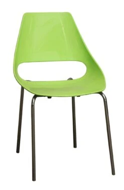 Modern Metalmobil Echo Lime Green Chair