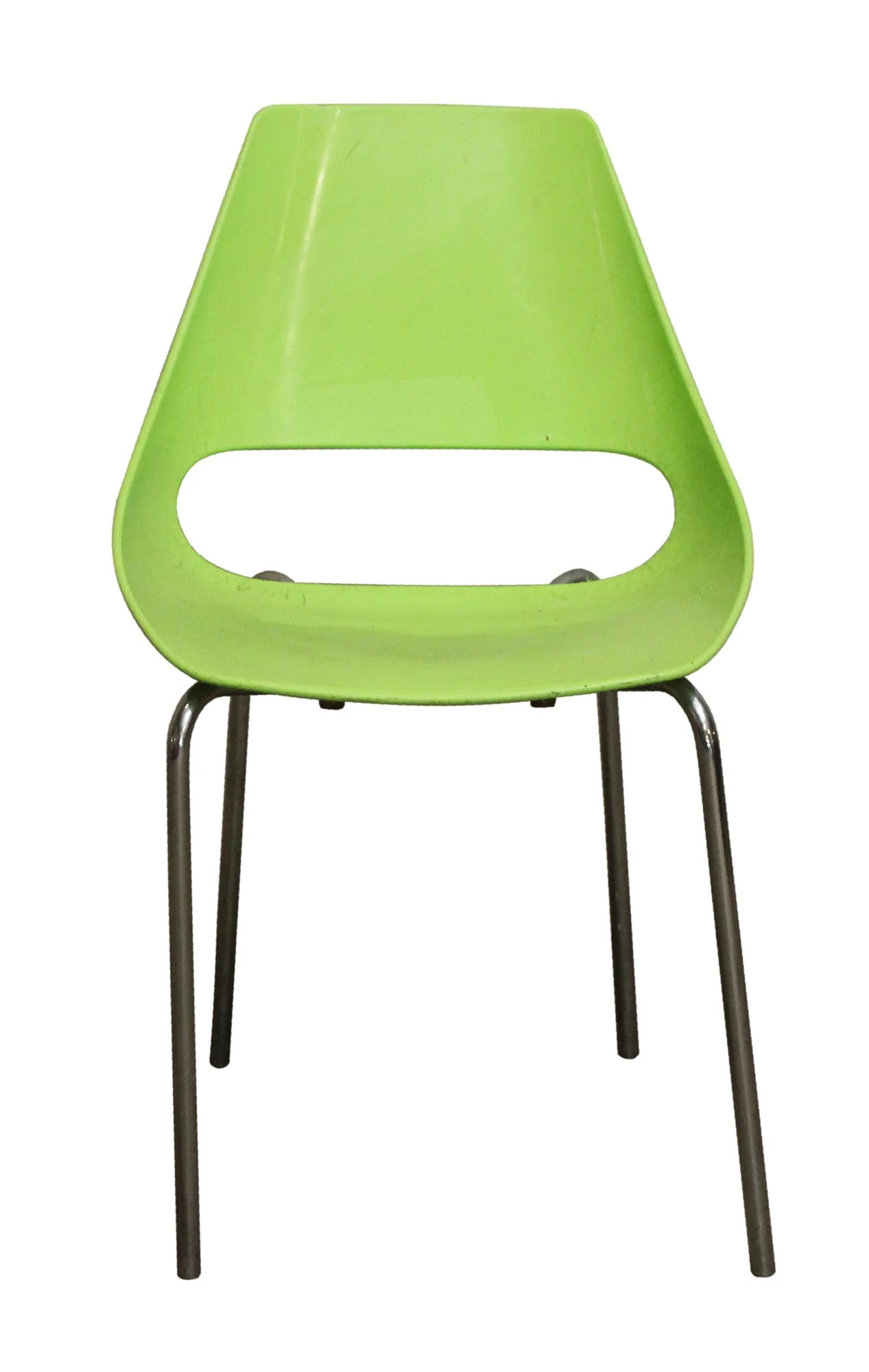 Modern Metalmobil Echo Lime Green Chair 4 Modern Metalmobil Echo Lime Green Chair - Image 2