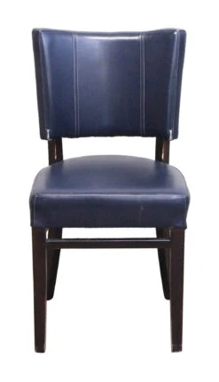 Faux Leather Blue Chair 11 Faux Leather Blue Chair -OGT Sale Store seating p251042