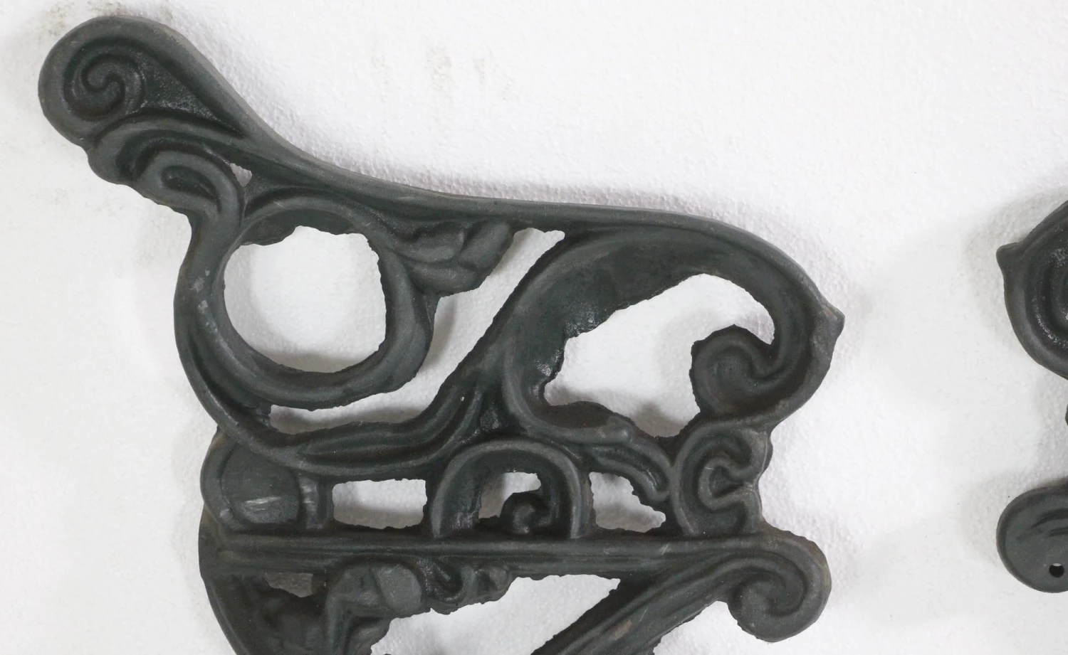 Pair Of Victorian Cast Iron Bench Leg Supports 4 Pair Of Victorian Cast Iron Bench Leg Supports - Image 2