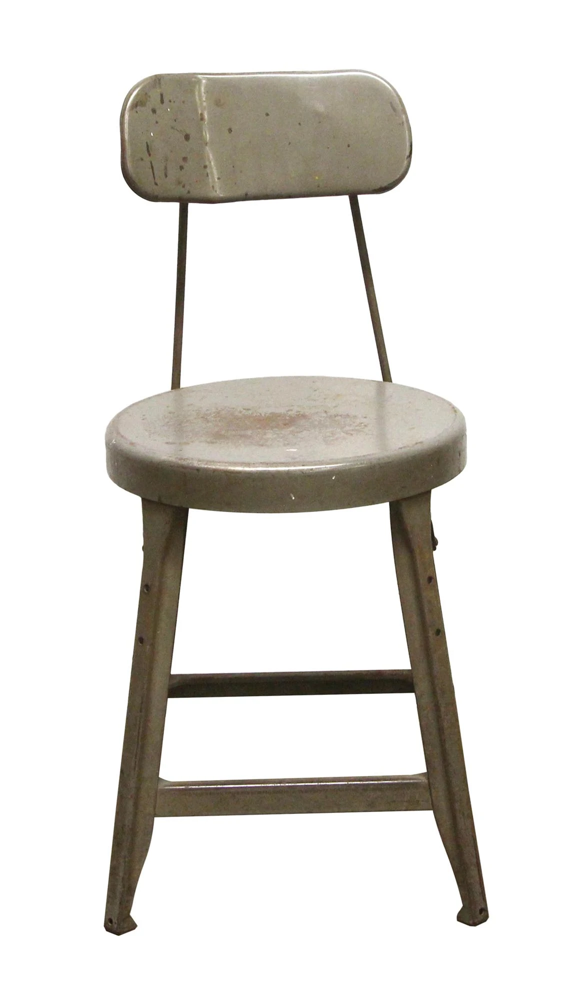 Reclaimed Gray Metal Counter Stool 3 Reclaimed Gray Metal Counter Stool