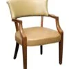 Studded Vinyl Tan Chair 1 Studded Vinyl Tan Chair -OGT Sale Store seating studded vinyl tan chair m237517