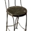 Vintage Black Ice Cream Parlor Chair 1 Vintage Black Ice Cream Parlor Chair -OGT Sale Store seating vintage black ice cream parlor chair l206576