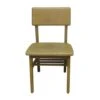 Vintage Light Wood Tone School Chair With Shelf -OGT Sale Store seating vintage light wood tone school chair with shelf m222552