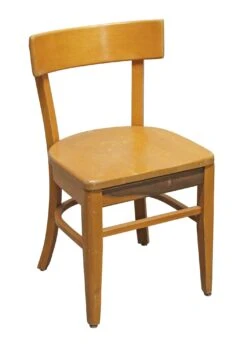 Vintage Maple Bent Wood Chair From Rose Hill
