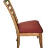 Vintage Maple Slatted Back Chair