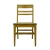 WH Gunlocke Chair Co. Slatted Back Medium Tone Maple Chair 1 WH Gunlocke Chair Co. Slatted Back Medium Tone Maple Chair -OGT Sale Store seating wh gunlocke chair co slatted back medium tone maple chair q285505