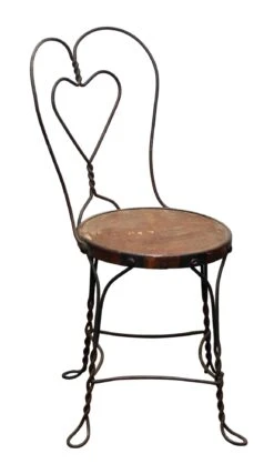 Worn Ice Cream Parlor Chair