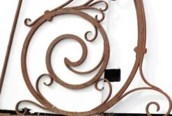 Wrought Iron Sign Bracket -OGT Sale Store shelf sign brackets for sale n247358