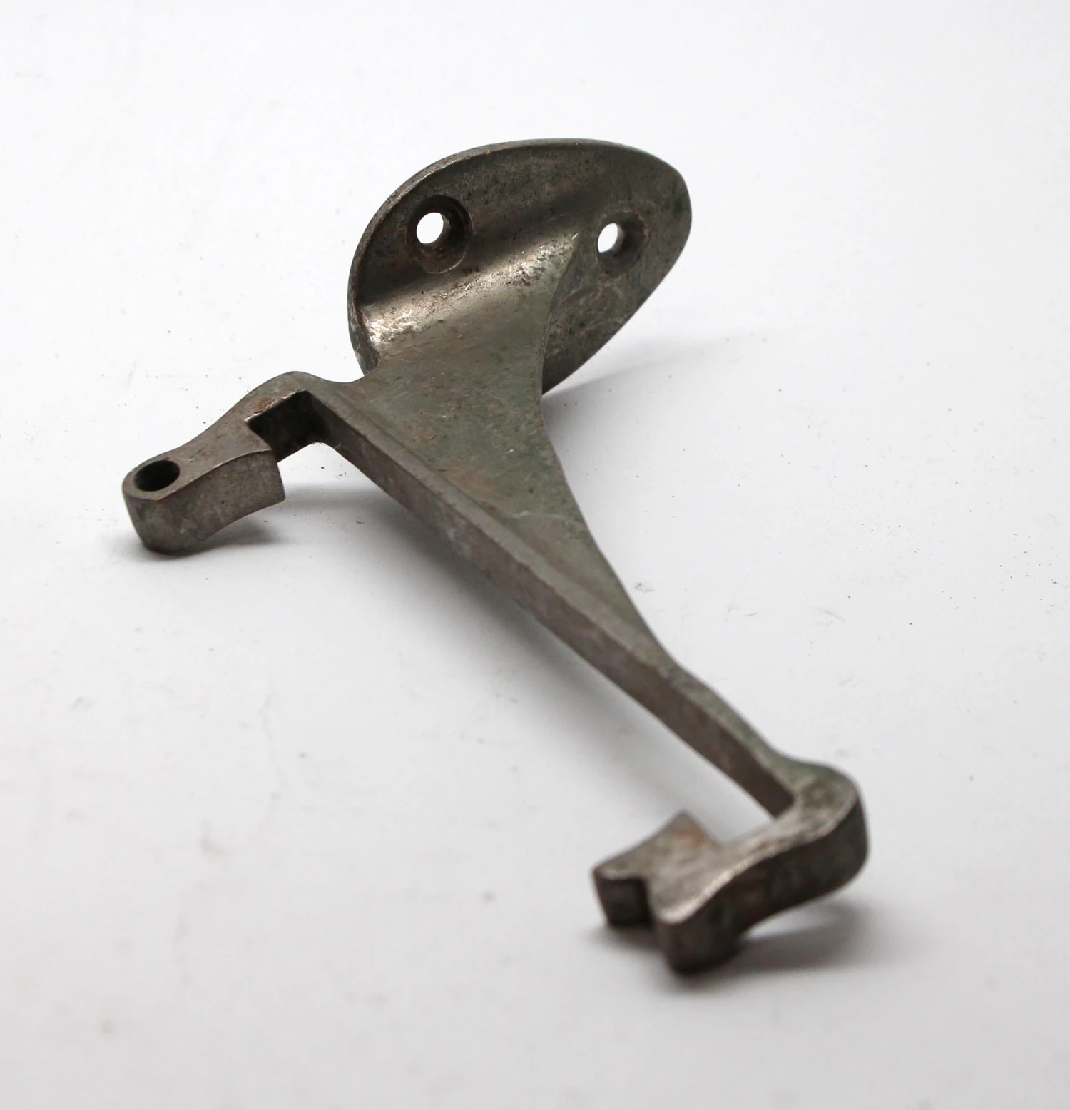 Nickel Over Brass Shelf Bracket 5 Nickel Over Brass Shelf Bracket - Image 3