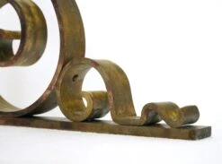 Pair Of Victorian Hand Forged Bronze Shelf Brackets 18 Pair Of Victorian Hand Forged Bronze Shelf Brackets -OGT Sale Store shelf sign brackets for sale q286441