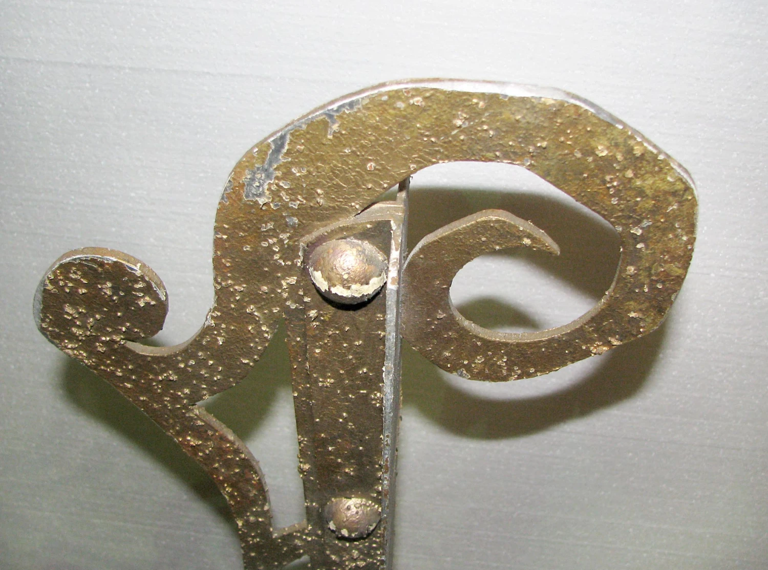 Pair Of Vintage 33 In. Fire Escape Brackets 4 Pair Of Vintage 33 In. Fire Escape Brackets - Image 2