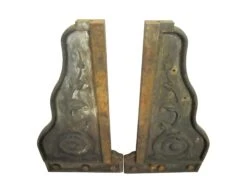 Pair Of 19th Century Cast Iron Architectural Brackets