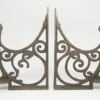 Pair Of Ornate Brackets 2 Pair Of Ornate Brackets -OGT Sale Store shelf sign brackets pair of ornate brackets l199097