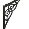 Single Decorative Black Sink Bracket 2 Single Decorative Black Sink Bracket -OGT Sale Store shelf sign brackets single decorative black sink bracket m234544