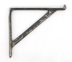 Vintage 5.5 In. Brass Shelf Bracket