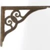 Vintage 8 In. Cast Iron Traditional Shelf Bracket