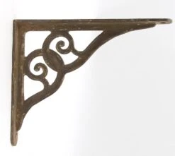 Vintage 8 In. Cast Iron Traditional Shelf Bracket