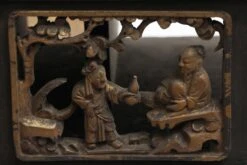 Carved Figural Asian Wood Cutouts 14 Carved Figural Asian Wood Cutouts -OGT Sale Store shelves racks for sale n239202