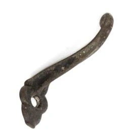 Antique 1 Arm Cast Iron Wall Hook