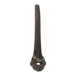 Antique One Arm 2.5 In. Cast Iron Wall Hook